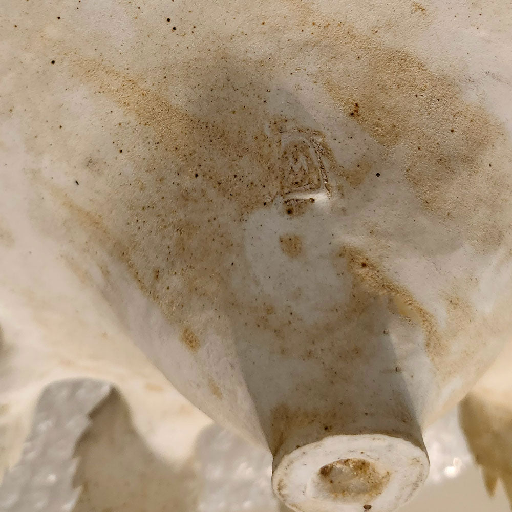 Ursula Morley Price, unique stoneware sculptural bowl L3451