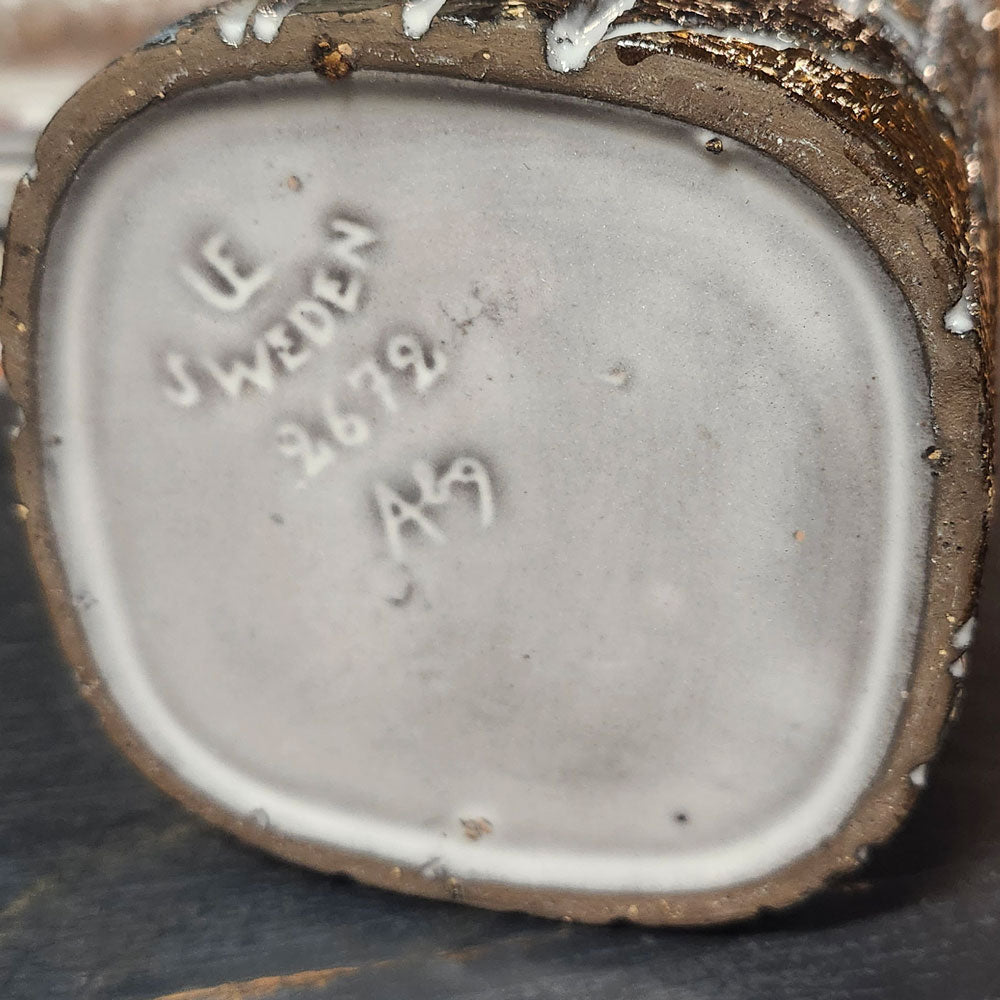 Ingrid Atterberg for Uppsala Ekeby, Sweden, vase with geometric pattern L3807