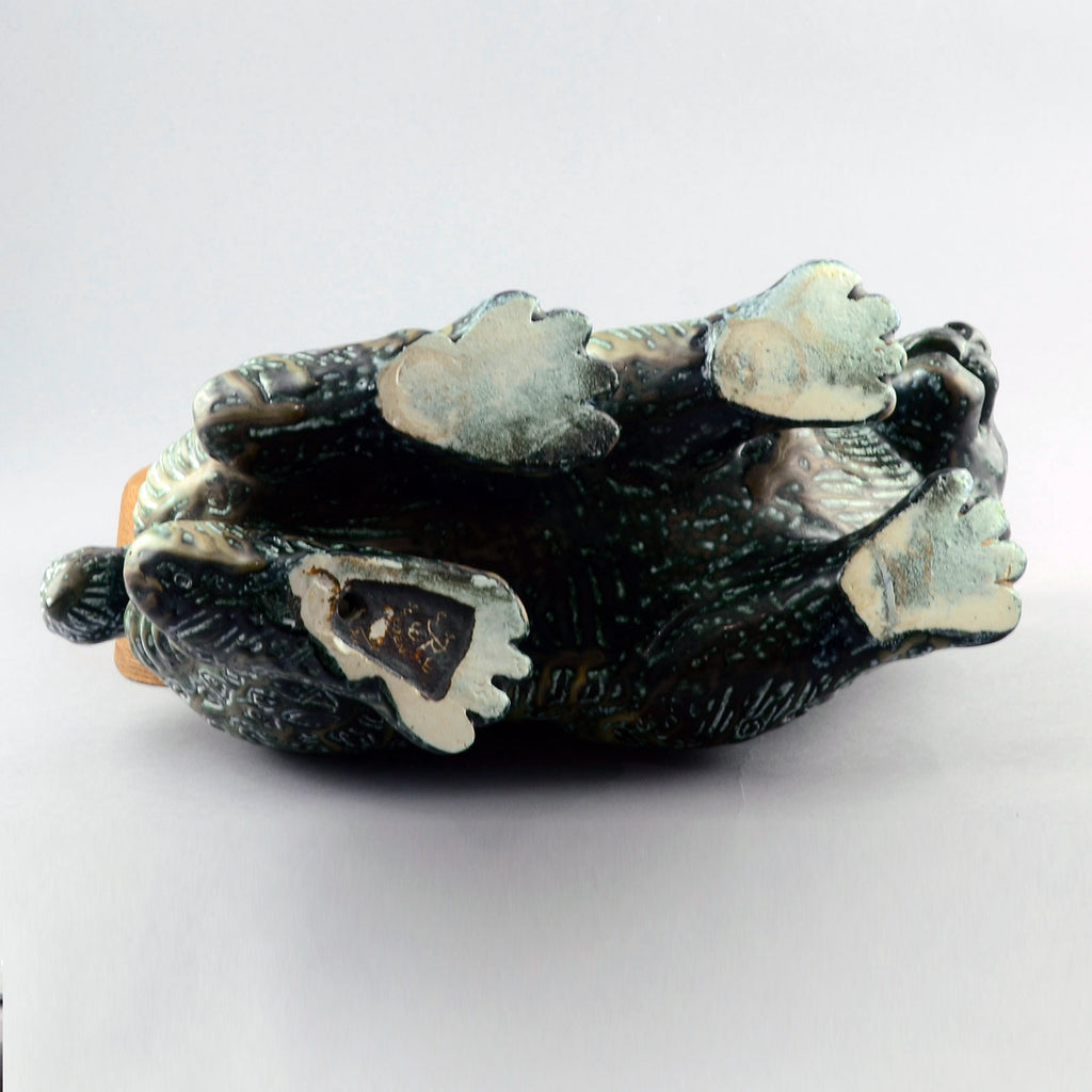 Gunnar Nylund, Rorstrand, stoneware figure of a lynx D6060