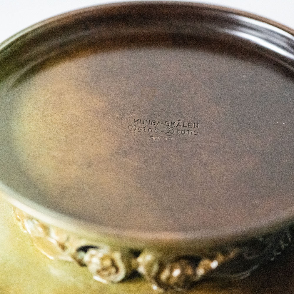 Ystad Bronze, Sweden, "Kunga-skalen" bronze bowl J1671