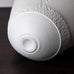 Horst Göbbels, own studio, Germany, porcelain pierced vase J1295