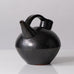 Gustav Weidanz, Germany, earthenware teapot with black glaze H1038