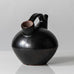 Gustav Weidanz, Germany, earthenware teapot with black glaze H1038