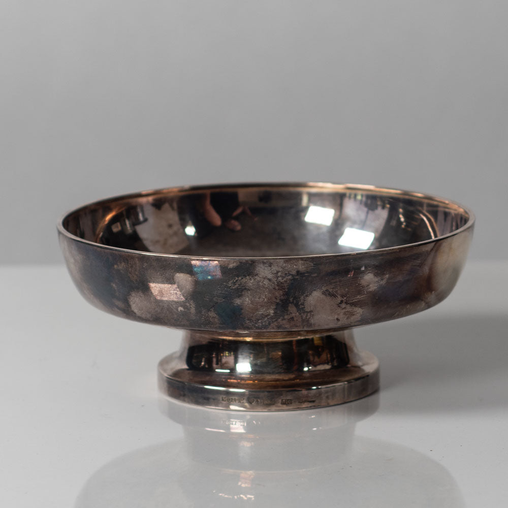 Eric Löfman for Mema-GAB, Sweden, Silver bowl with hammered finish.