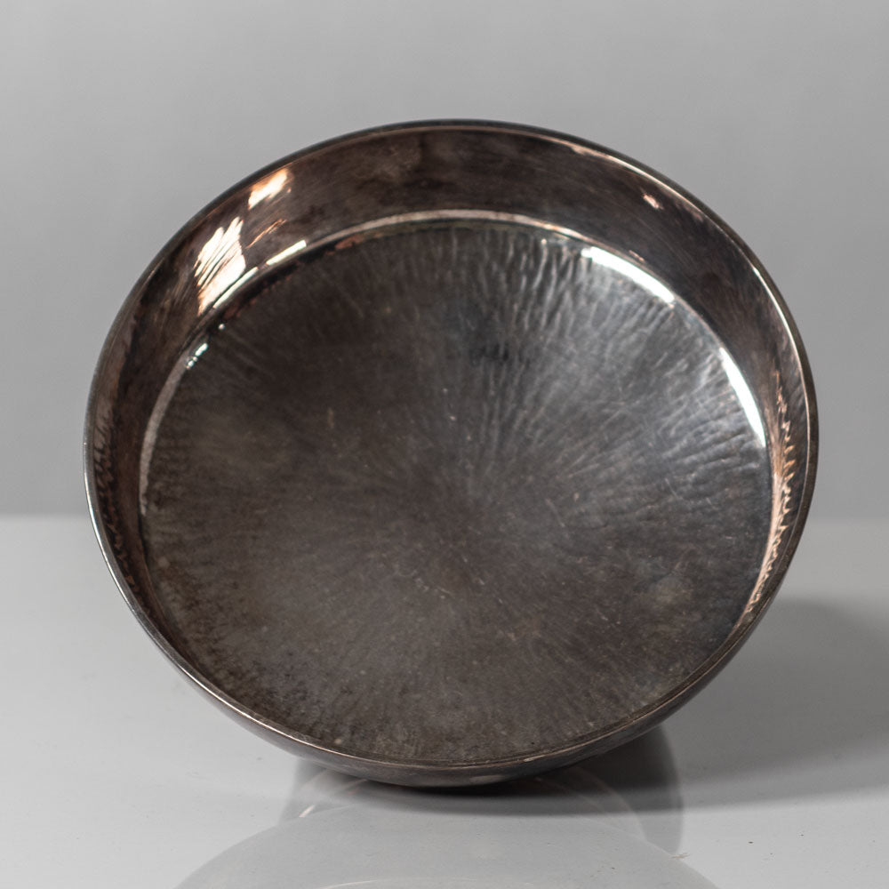 Eric Löfman for Mema-GAB, Sweden, Silver bowl with hammered finish.