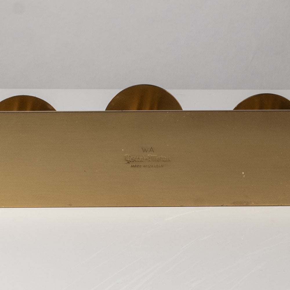 Walter Andersson for Ystad, Sweden, bronze candelabra L3621