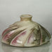 Bodo Röder, Germany, large stoneware sculptural vase with brown and pink glaze K2024
