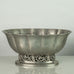 Just Andersen, Denmark, ovoid footed pewter bowl J1582