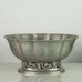 Just Andersen, Denmark, ovoid footed pewter bowl J1582