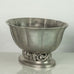 Just Andersen, Denmark, ovoid footed pewter bowl J1582
