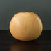 Gotlind Weigel, Germany, flattened round vase with matte crystalline glaze H1540