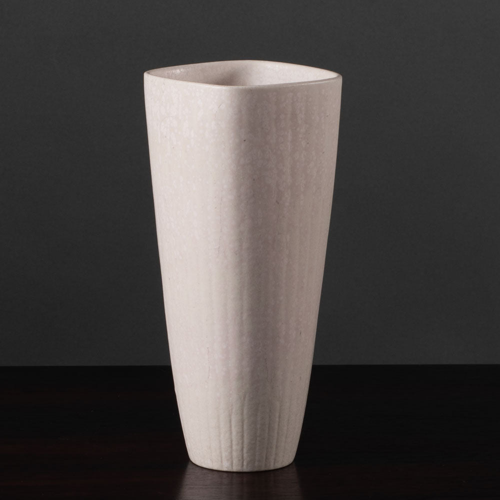 Gunnar Nylund for Rörstrand, Sweden, stoneware vase with white glaze L3823