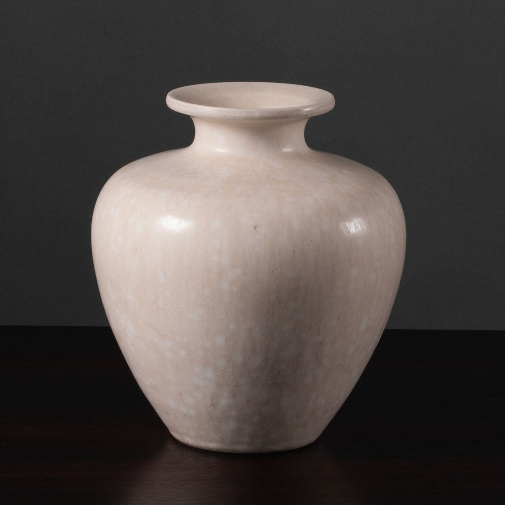 Gunnar Nylund for Rörstrand, Sweden, stoneware vase with white glaze L3631