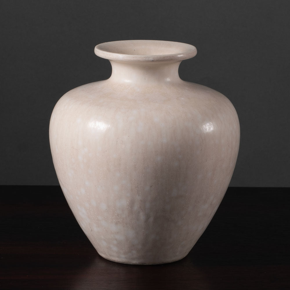 Gunnar Nylund for Rörstrand, Sweden, stoneware vase with white glaze L3631
