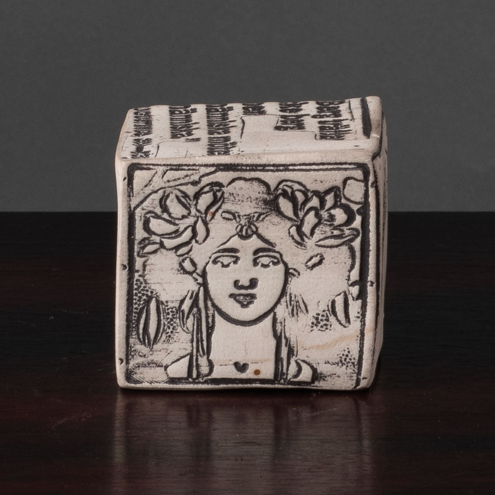 Three stoneware cubes by Bengt Berglund for Gustavsberg, Sweden