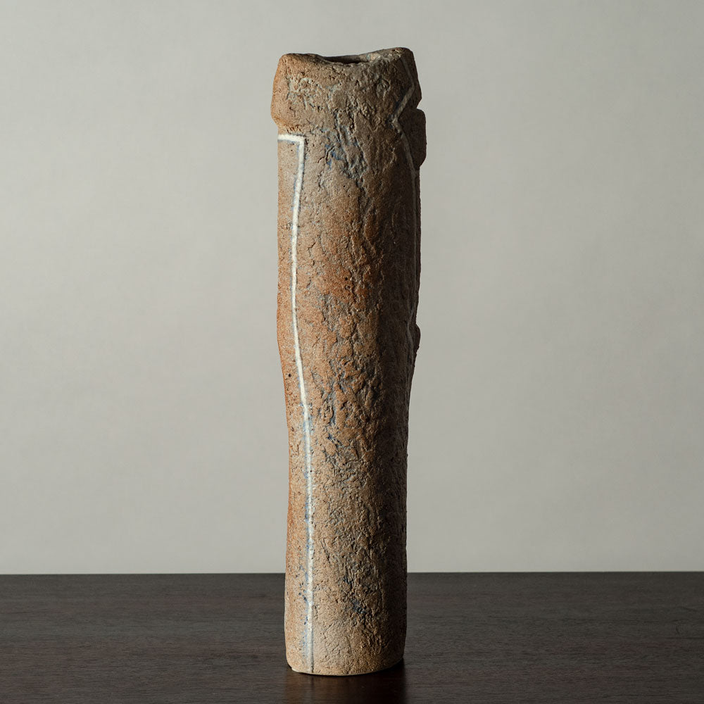 Gerburg Karthausen, tall stoneware vase of irregular form J1268