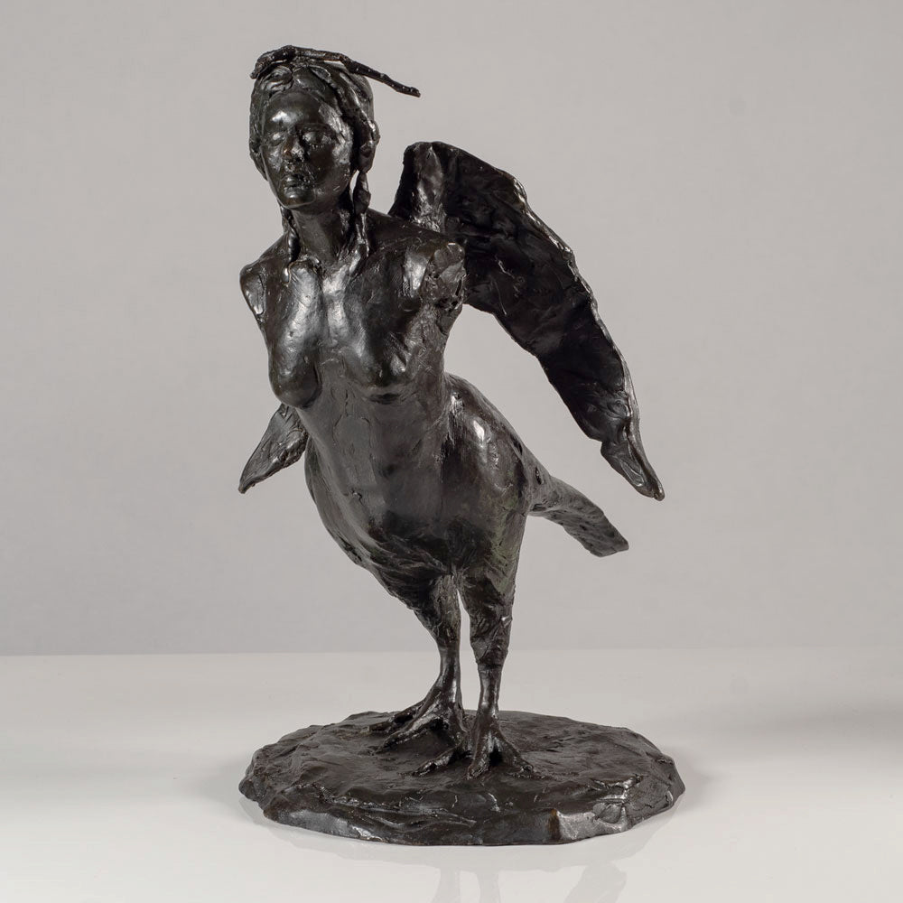 Elisabeth Nickles, US, bronze harpy figure EN1007