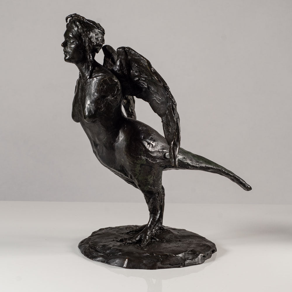 Elisabeth Nickles, US, bronze harpy figure EN1007