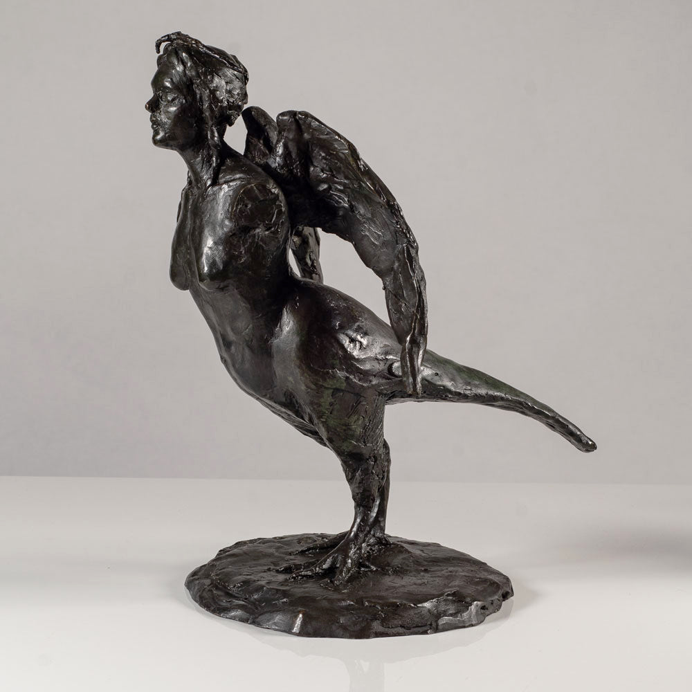 Elisabeth Nickles, US, bronze harpy figure EN1007