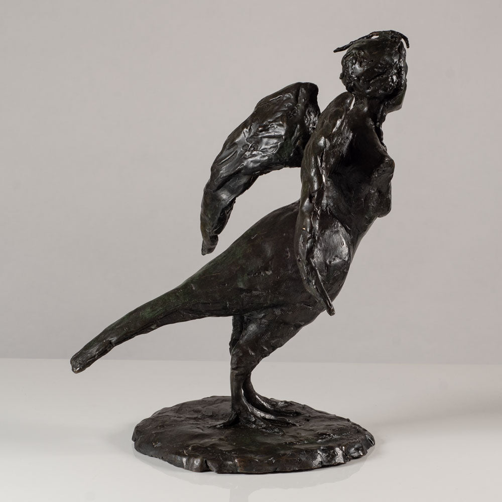 Elisabeth Nickles, US, bronze harpy figure EN1007