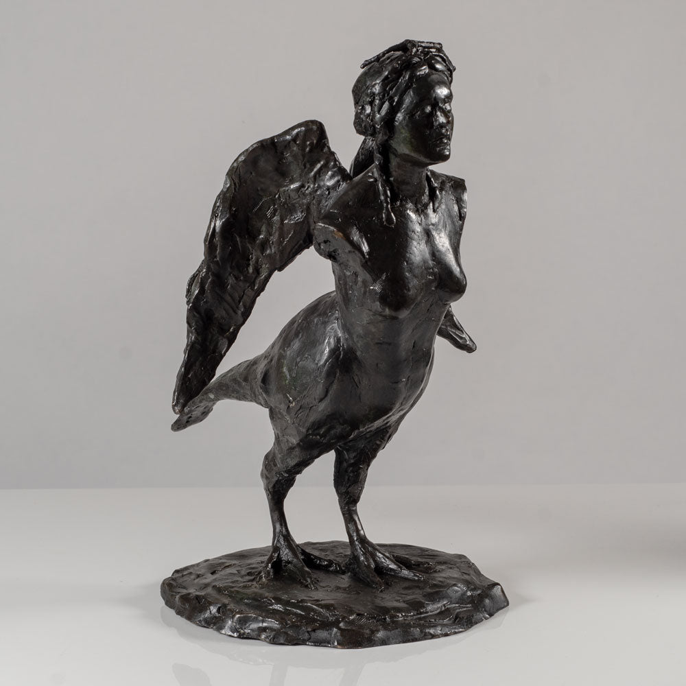 Elisabeth Nickles, US, bronze harpy figure EN1007