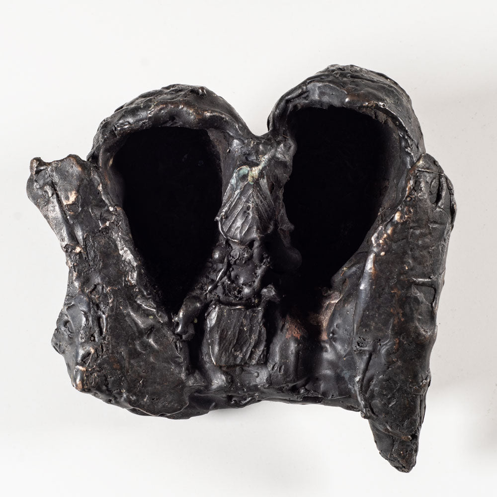 Elisabeth Nickles, US, bronze bust of two young girls EN1008