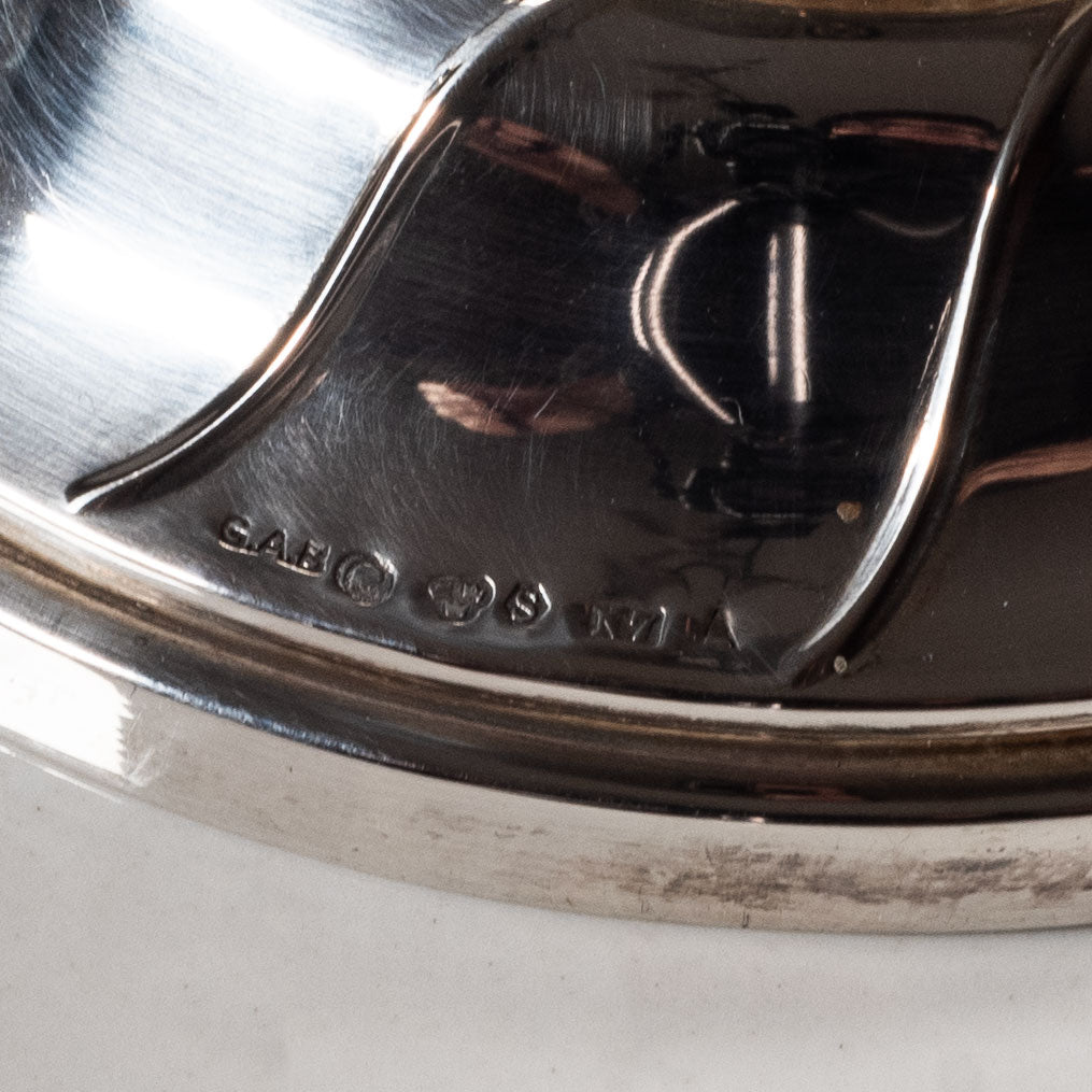 GAB, Sweden, silver vase L3121