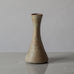 Lucie Rie, UK unique stoneware vase with matte pale brown glaze J1623