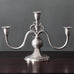 Just Andersen, Denmark, pewter candelabra J1747