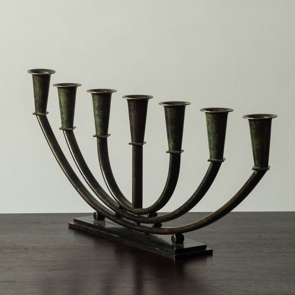 Holger Fridericias, HF Ildfast, Denmark, bronze candelabra J1720