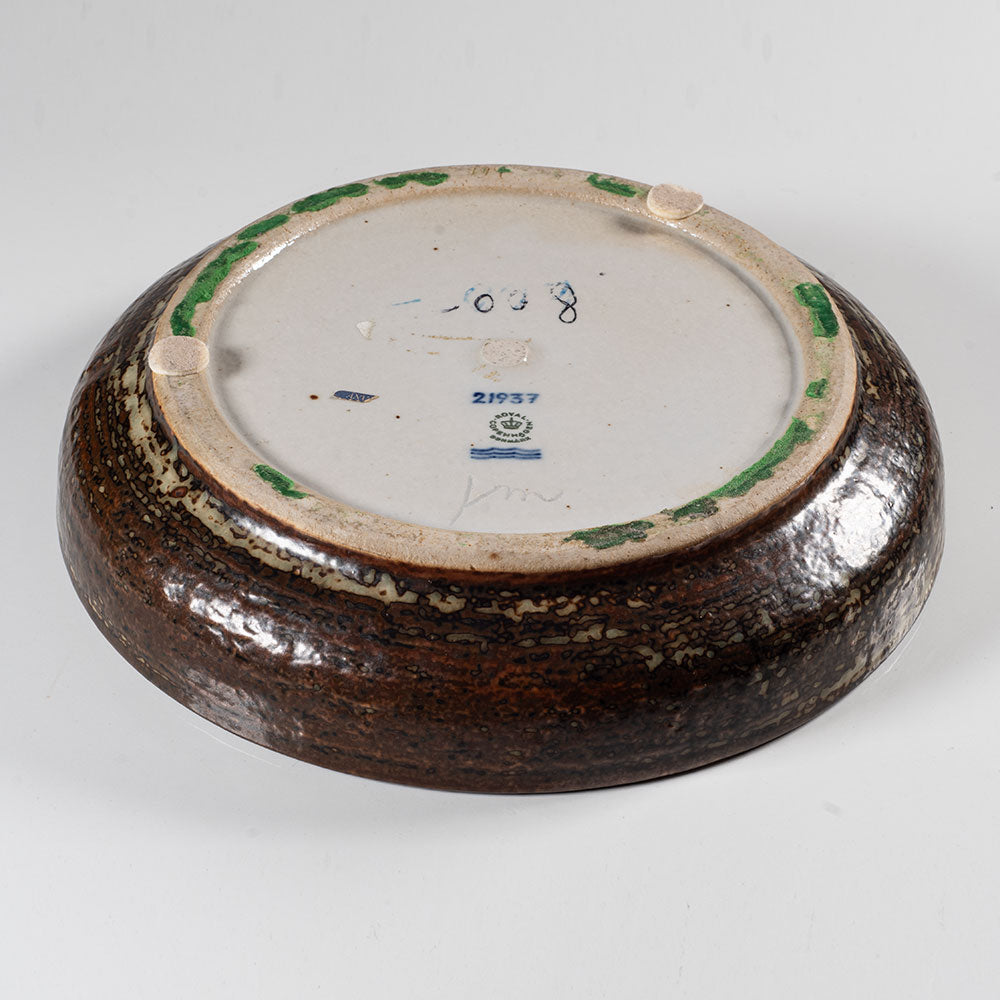 Jørgen Mogensen for Royal Copenhagen, Denmark, large bowl with Sung glaze H1493