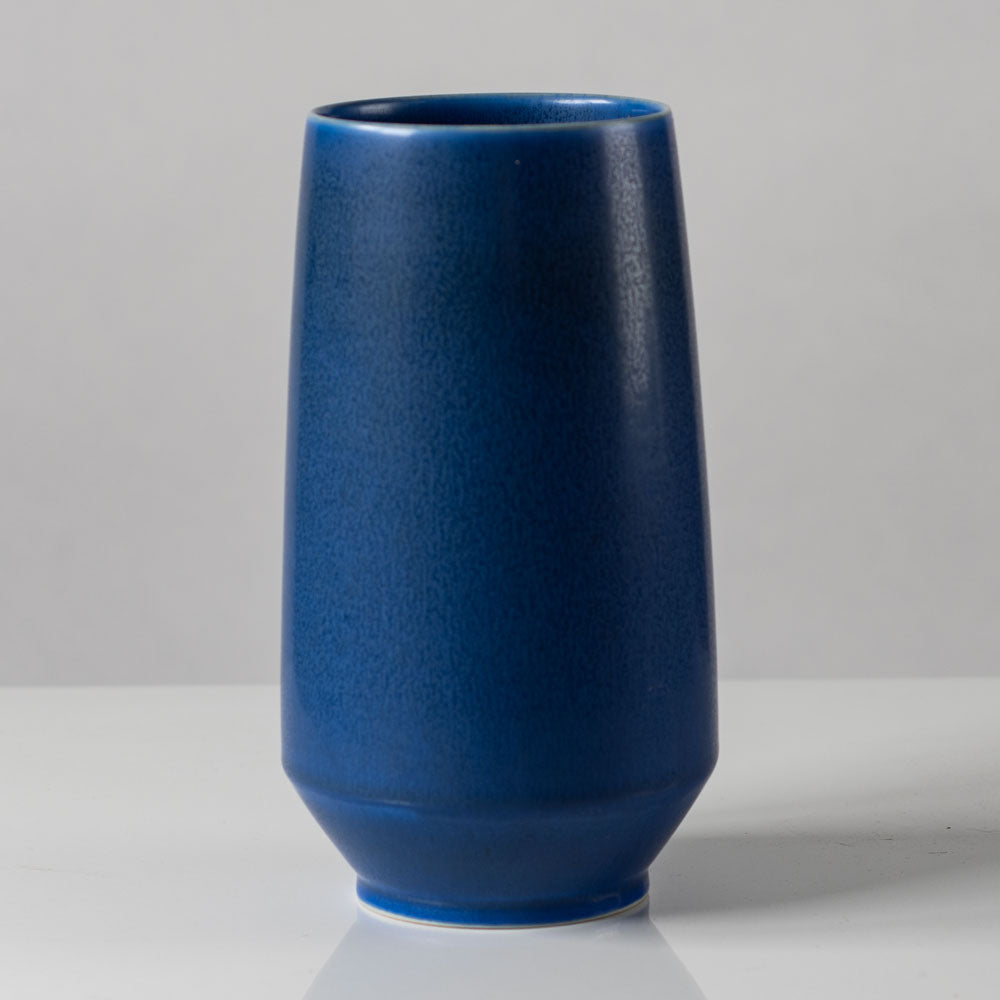 Per Linnemann-Schmidt at Palshus, Denmark, stoneware vase with blue glaze K2292