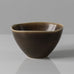 Per Linnemann-Schmidt at Palshus, Denmark, stoneware bowl with brown glaze K2299