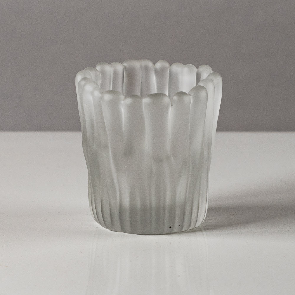 Tapio Wirkkala for Iittala, Finland, Glass "Jäkälä" vase K2448