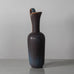 Gunnar Nylund for Rörstrand, Sweden, tall stoneware pitcher with blue and purple glaze K2038