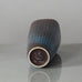 Gunnar Nylund for Rörstrand, Sweden,  stoneware ribbed vase with blue and purple glaze J1714