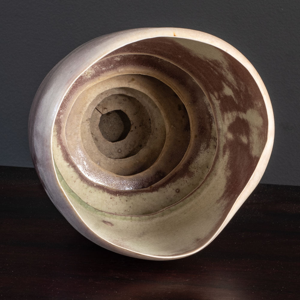 Ruth Duckworth, own studio, porcelain sculptural vase L3453