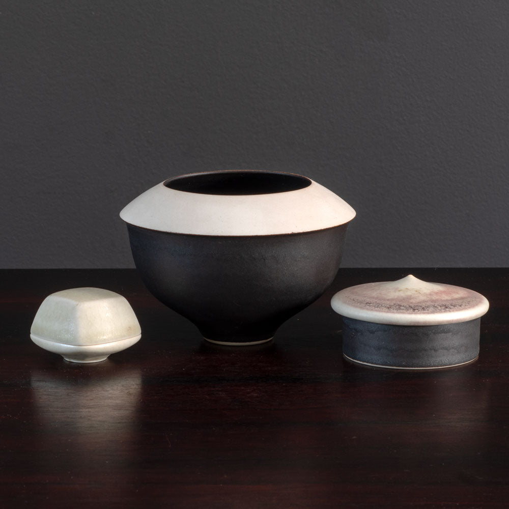 Three small vessels by Karl and Ursula Scheid, Germany