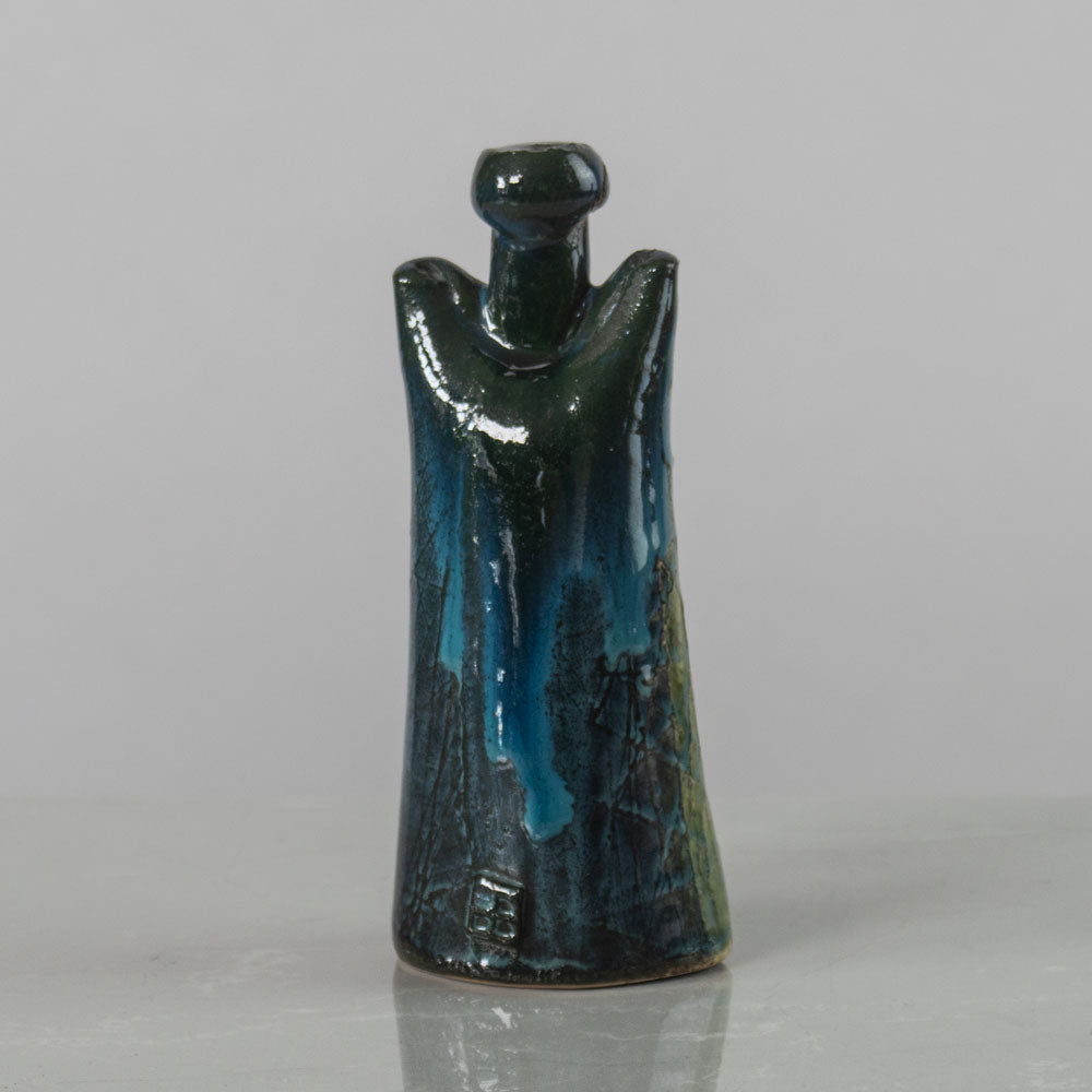 Bengt Berglund for Gustavsberg, Sweden, small unique stoneware figure J1143