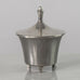 Swedish pewter lidded miniature pot J1727