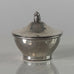 Swedish pewter lidded miniature pot J1725