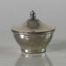 Swedish pewter lidded miniature pot J1725
