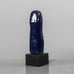 Ulla and Gustav Kraitz "Kvinnotorso" (female torso) ceramic figure with blue glaze J1241