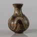 Thorkild Olsen for Royal Copenhagen unique vase with relief and Sung glaze K2080