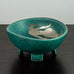 Wilhelm Kåge for Gustavsberg, Sweden, "Argenta" bowl with mermaid illustration J1678