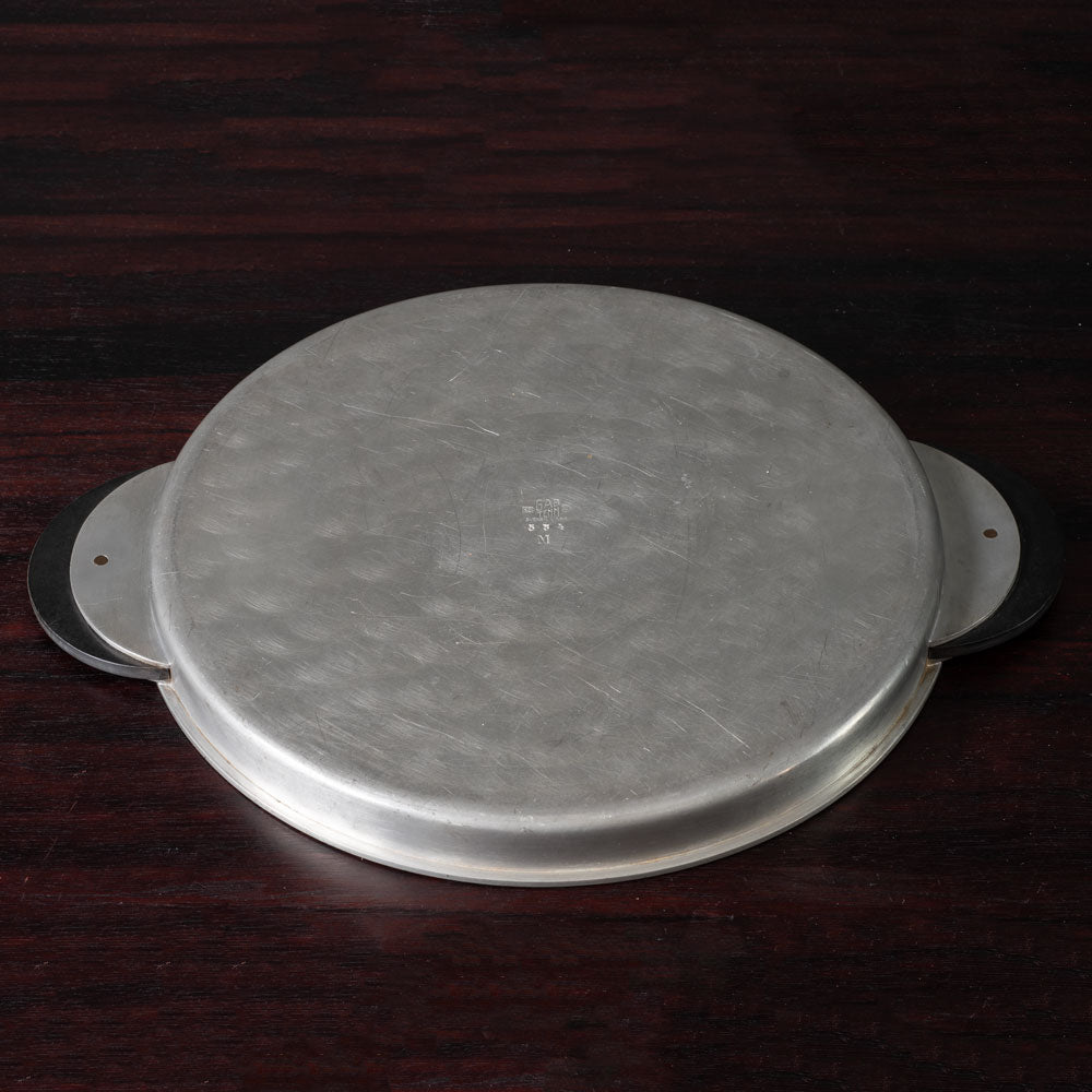 GAB Tenn, Sweden, pewter tray with two handles J1522