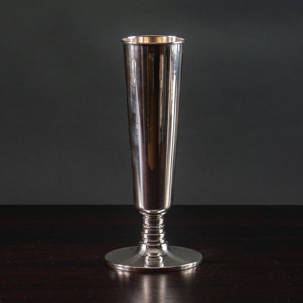 KG Markströms Guldsmeds AB, Sweden, silver footed vase J1719