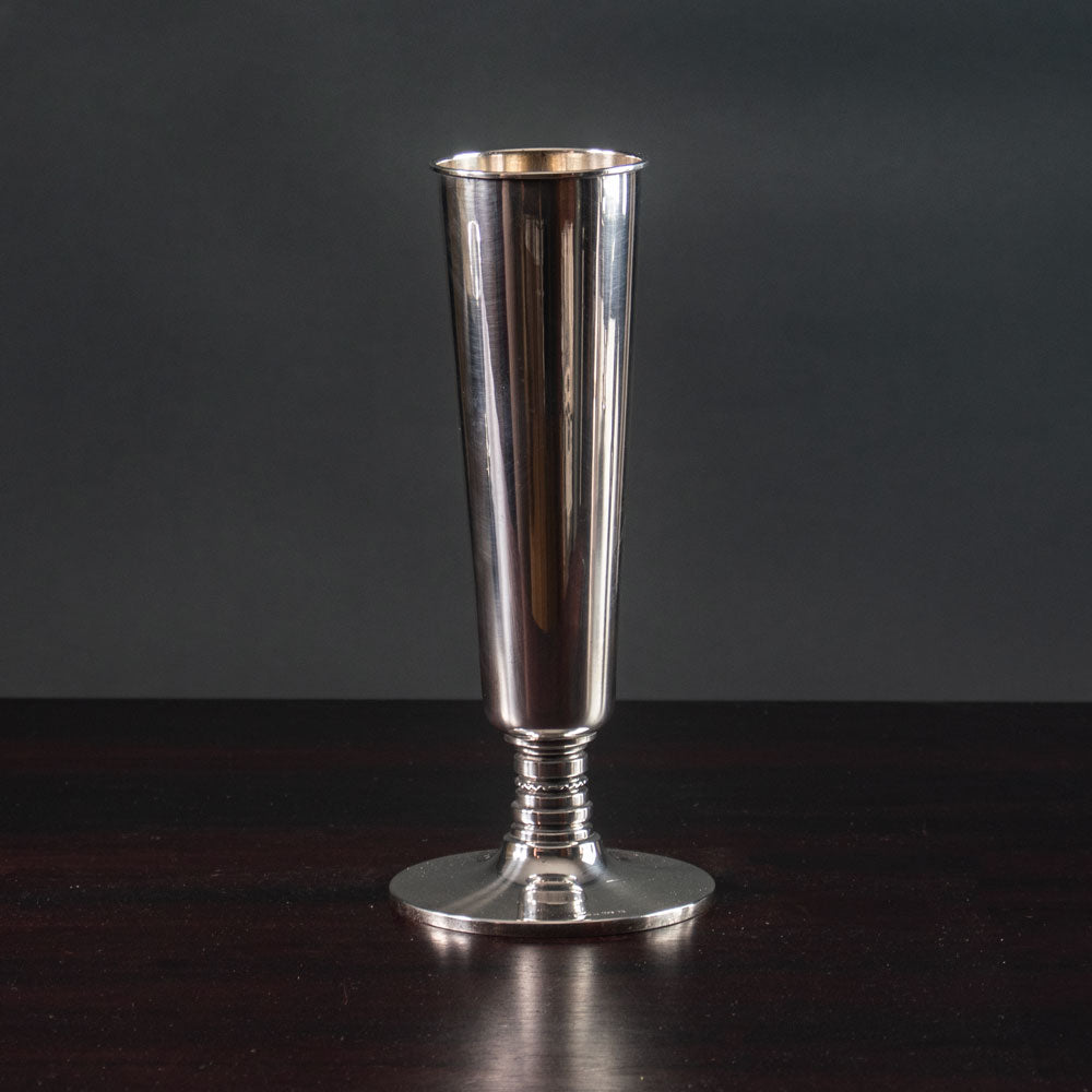 KG Markströms Guldsmeds AB, Sweden, silver footed vase J1719