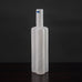 Heikki Orvola for Nuutajarvi Nottsjo, Finland, filigrana bottle vase in white and clear glass K2034