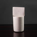 Ruth Duckworth, US/UK/Germany, unique porcelain two piece sculptural vessel J1615